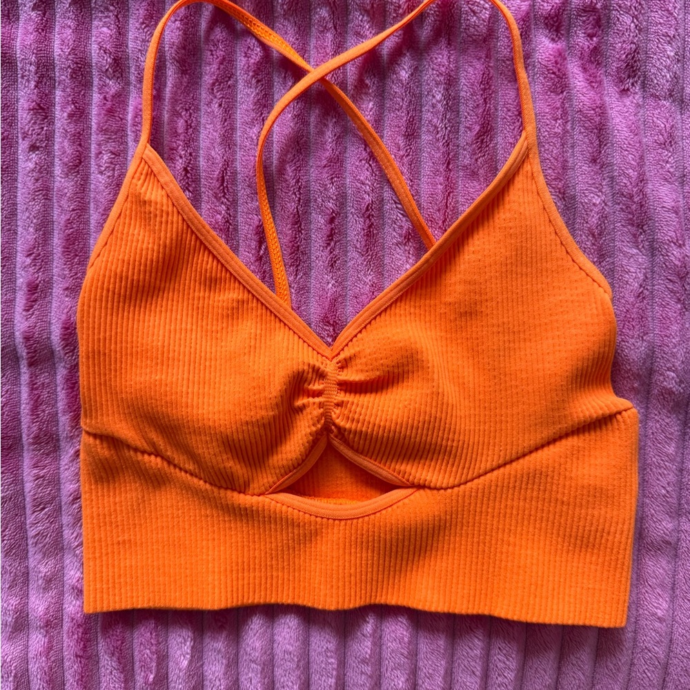 FP Movement by Free People Orange Tank Top